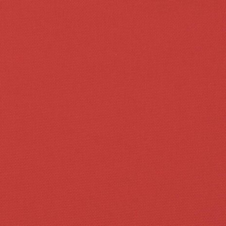 Palletkussens 2 st 50x50x7 cm oxford stof rood 8