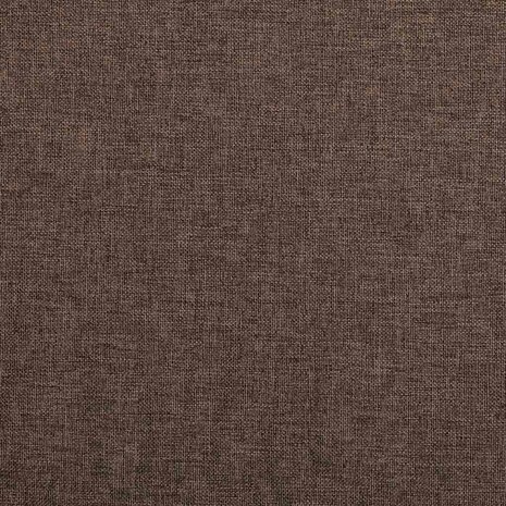 Gordijnen linnen-look verduisterend ogen 2 st 140x175 cm taupe 4