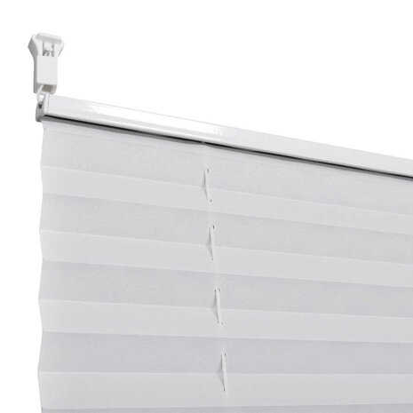 Plisséjaloezie 110x200 cm wit 6