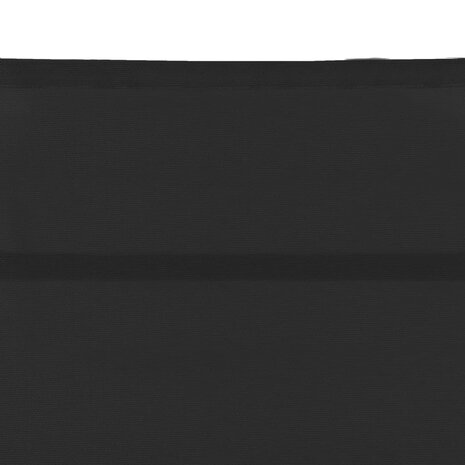 Ligbed textileen en aluminium zwart 7