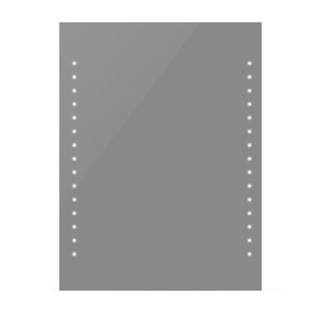 Badkamerspiegel met LED&apos;s 60x80 cm 2