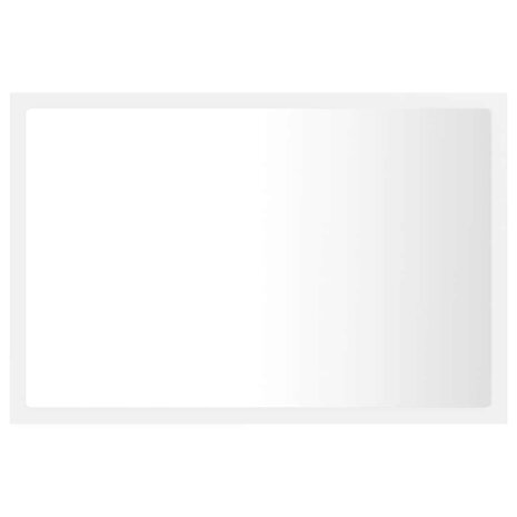 Badkamerspiegel LED 60x8,5x37 cm acryl wit 3