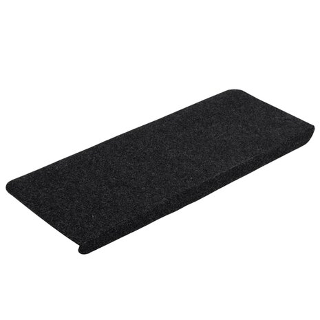 Trapmatten zelfklevend 15 st 65x24,5x3,5 cm zwart 3