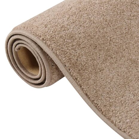 Vloerkleed kortpolig 120x170 cm bruin 3