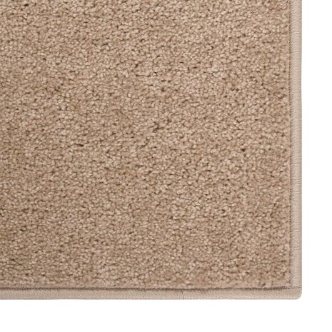 Vloerkleed kortpolig 120x170 cm bruin 6