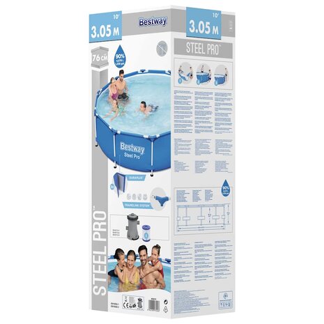 Bestway Steel Pro Zwembad 305x76 cm 5