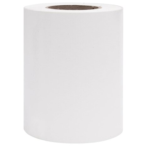 Tuinscherm 35x0,19 m PVC wit 4