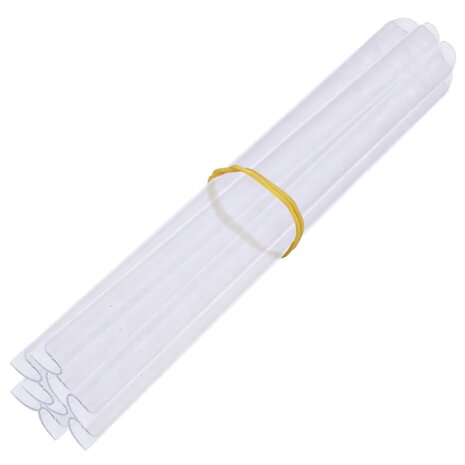 Tuinscherm 35x0,19 m PVC wit 7