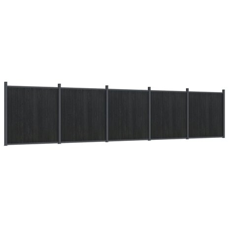 Schuttingpaneel 872x186 cm HKC grijs 2