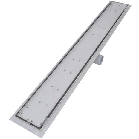 Doucheafvoer 2 st rechthoekig 930x140 mm roestvrij staal 6
