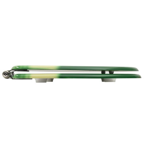 Toiletbrillen met soft-close deksel 2 st waterdruppel MDF groen 4