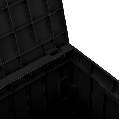 Tuinbox 55,5x43x53 cm polypropeen zwart 8