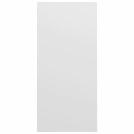 Bureau 102,5x35x75 cm bewerkt hout wit 4