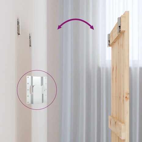 Wandhoofdbord 82,5x3x60 cm massief grenenhout 6