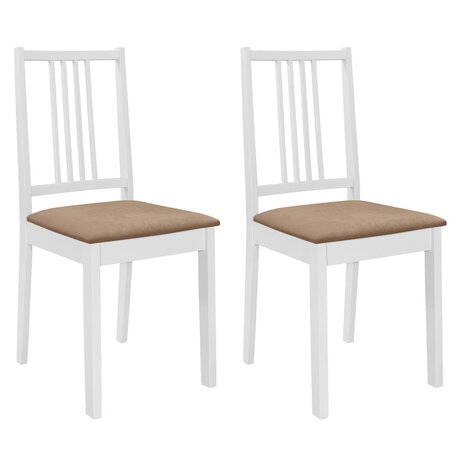 3-delige Eethoek MDF wit 7