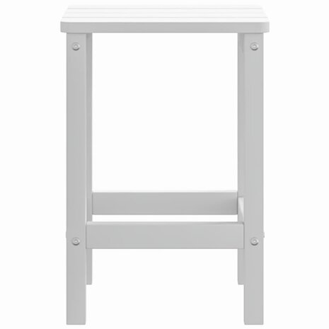 Tuintafel Adirondack 38x38x46 cm HDPE wit 4