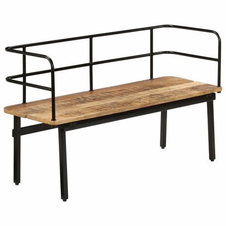 Bank 120x40x70 cm massief mangohout  1