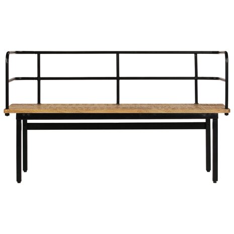 Bank 120x40x70 cm massief mangohout  2