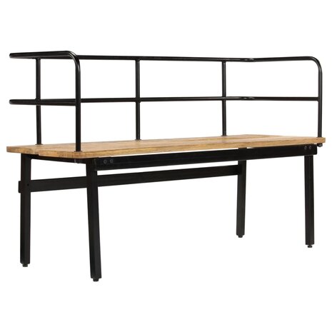 Bank 120x40x70 cm massief mangohout  3