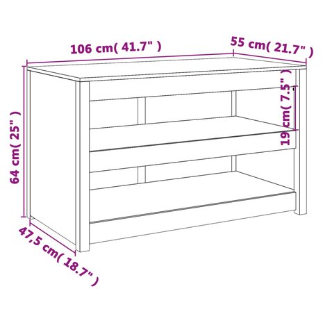 Keukenkast voor buiten 106x55x64 cm massief grenenhout zwart 9