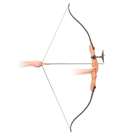 Recurveboog voor volwassenen 68" 30 lb 2