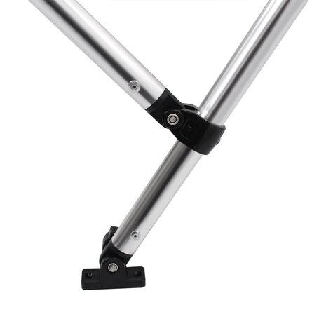 Biminitop 3 bogen 183x180x137 cm zwart 9