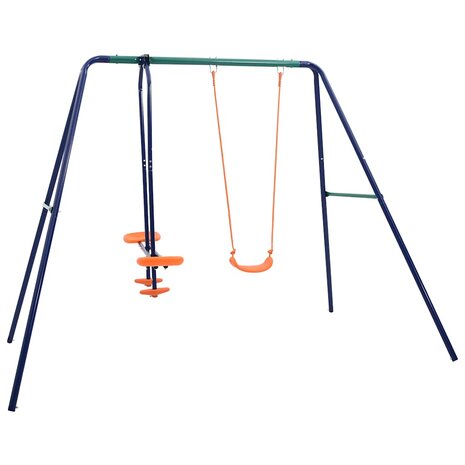 Schommelset met 3 zitjes staal 1