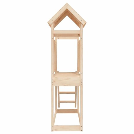 Speelhuis 53x110x214 cm massief grenenhout 4