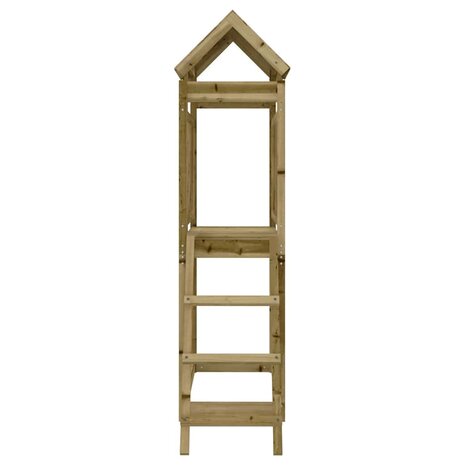 Speelhuis 53x110x214 cm geïmpregneerd grenenhout 4