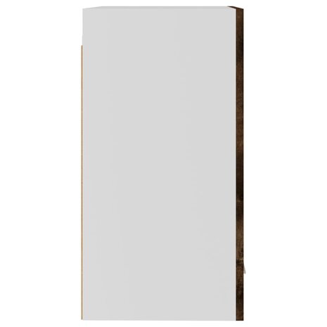 Wandkast Lyon 39,5x31x60 cm bewerkt hout gerookt eikenkleurig 7