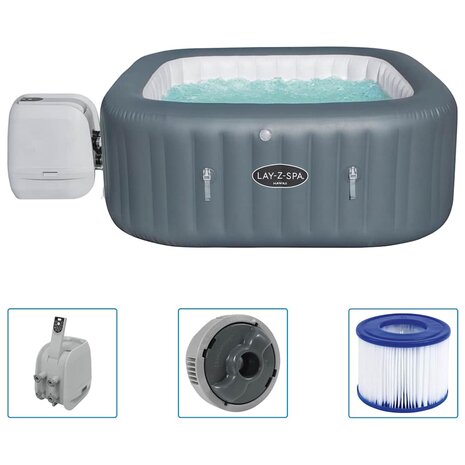 Bestway Lay-Z-Spa Hottub opblaasbaar Hawaii Hydrojet Pro 1
