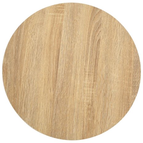 Bistrotafel 40 cm MDF lichtbruin 2