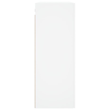 Wandkast 69,5x34x90 cm bewerkt hout wit 8