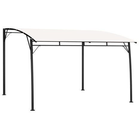 Zonneluifel 3x3x2,55 m crèmekleurig 1
