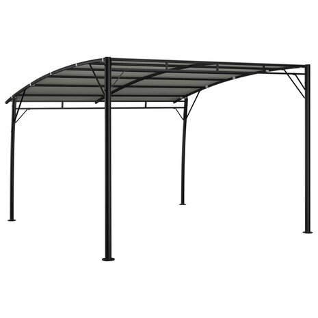 Zonneluifel 3x3x2,55 m crèmekleurig 4