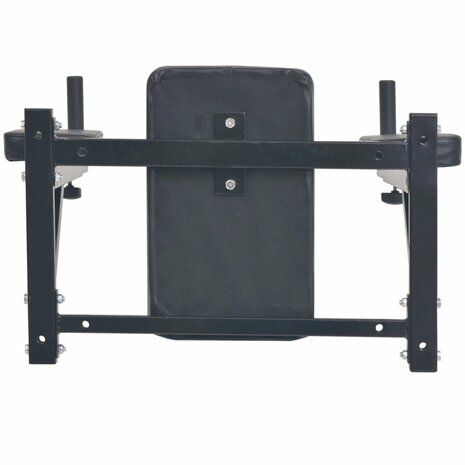 Dipstation fitnessapparaat wandgemonteerd zwart     3