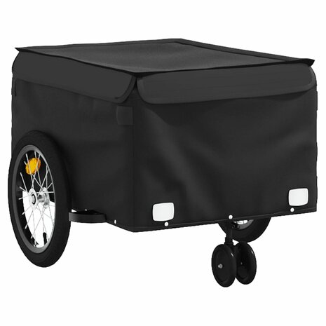 Fietstrailer 45 kg ijzer zwart 4
