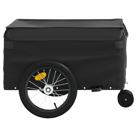 Fietstrailer 45 kg ijzer zwart 7
