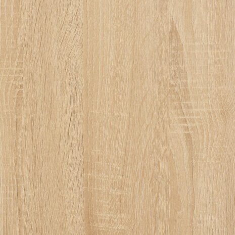 Wandschappen 2-laags met stangen 2 st 30x25x65 cm sonoma eiken 8