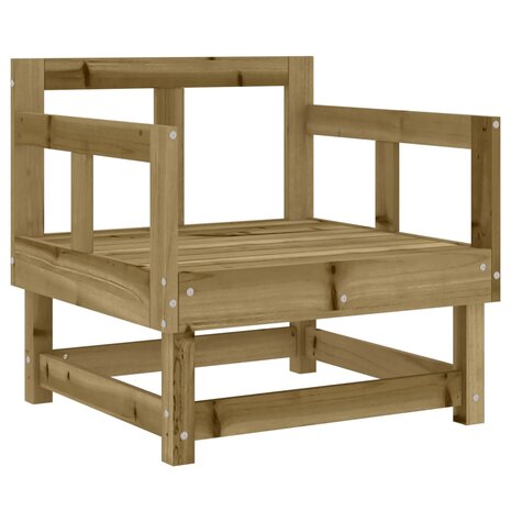 Tuinstoelen 2 st geïmpregneerd hout 3