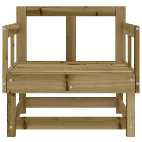 Tuinstoelen 2 st geïmpregneerd hout 4