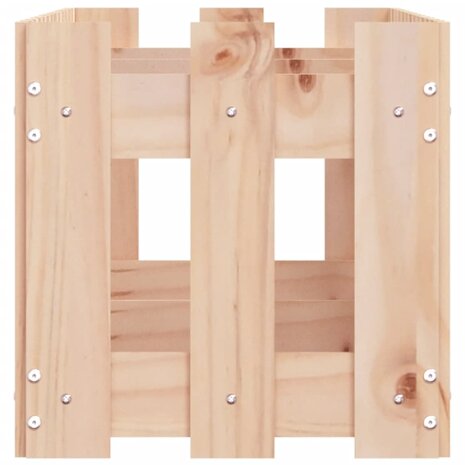 Plantenbak verhoogd met hekontwerp 150x30x30 cm grenenhout 6