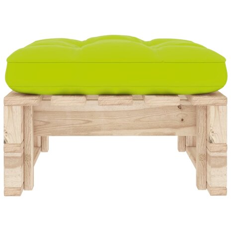 Tuinhocker pallet geïmpregneerd grenenhout 4