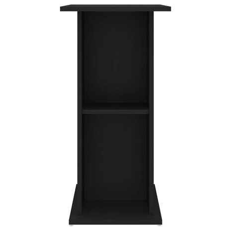 Aquariumstandaard 75x36x72,5 cm bewerkt hout zwart 5