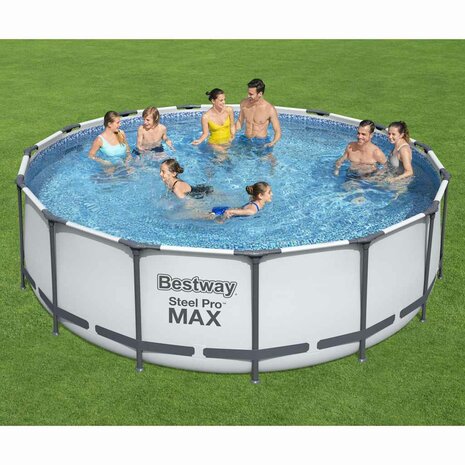Bestway Zwembadset Steel Pro MAX rond 457x122 cm 1
