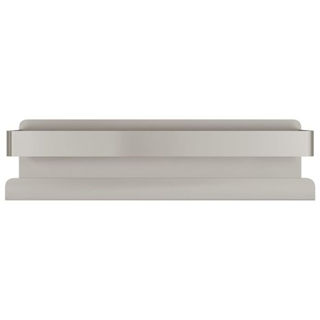 Doucherekje 23x6,5x6 cm geborsteld 304 roestvrij staal 4