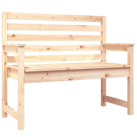 Tuinbank 109x48x91,5 cm massief grenenhout 2