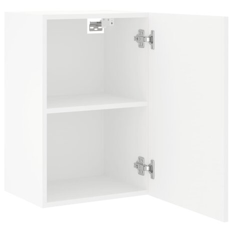 Tv-wandmeubel 40,5x30x60 cm bewerkt hout wit 6