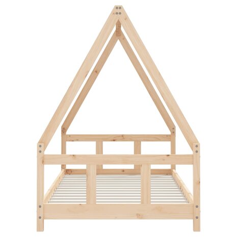 Kinderbedframe 90x190 cm massief grenenhout 4
