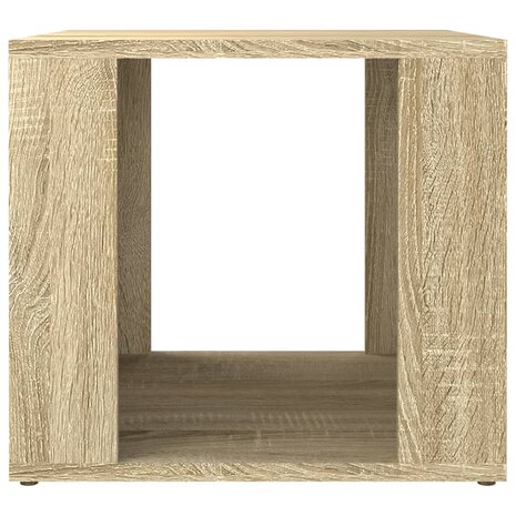 Nachtkastje 41x40x36 cm bewerkt hout sonoma eikenkleurig 5